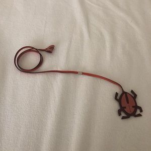 Prada Fall Winter 1999 Bug Necklace